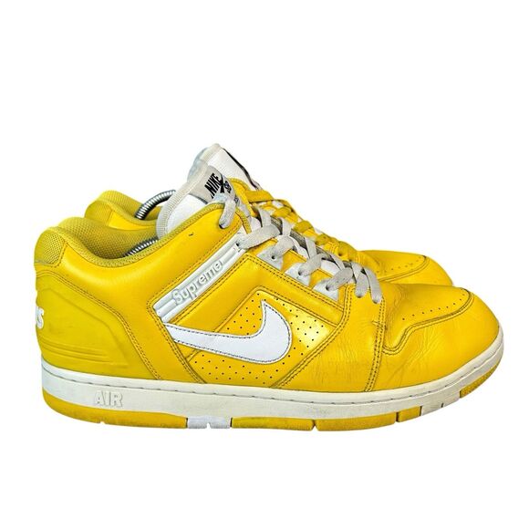 Supreme x Nike Air Force 2 Yellow Sneakers Shoes Men\'s Size 12 AA0871-717 main image 6